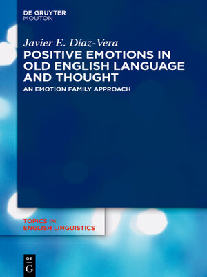 cover image of Positive Emotions in Old English Language and Thought